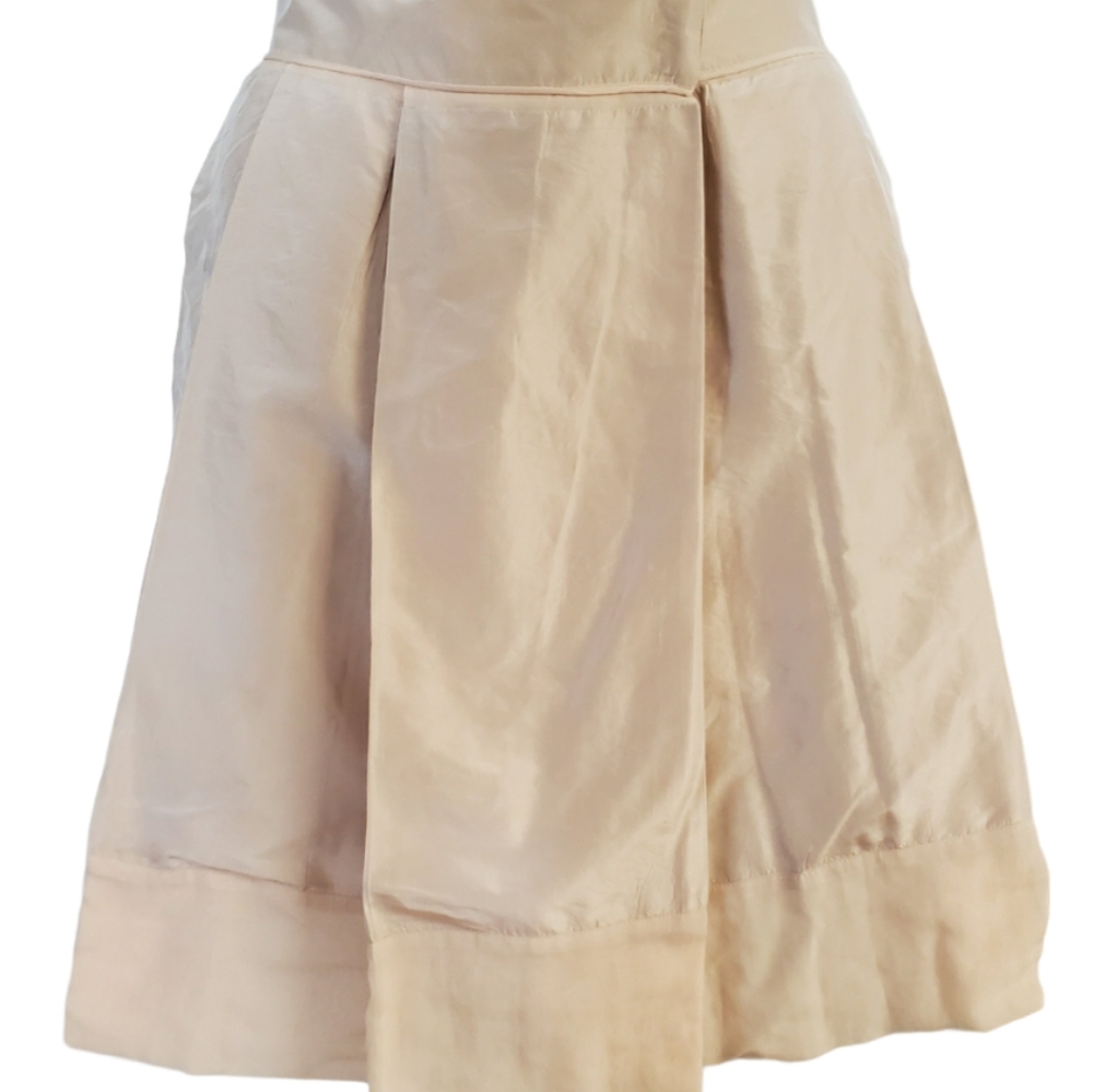 Chloe Couture Silk Taffeta A-Line Skirt